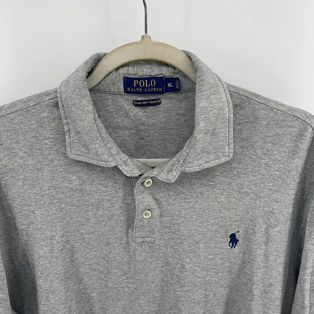 Polo Ralph Lauren Pima Soft Touch short sleeve polo shirt sz XL